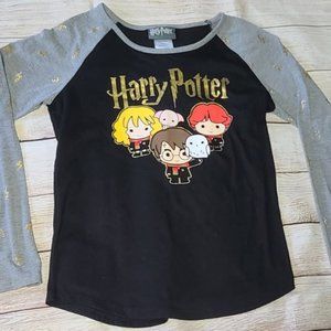 Harry Potter Long Sleeve Shirt - Black - Size L (10/12)